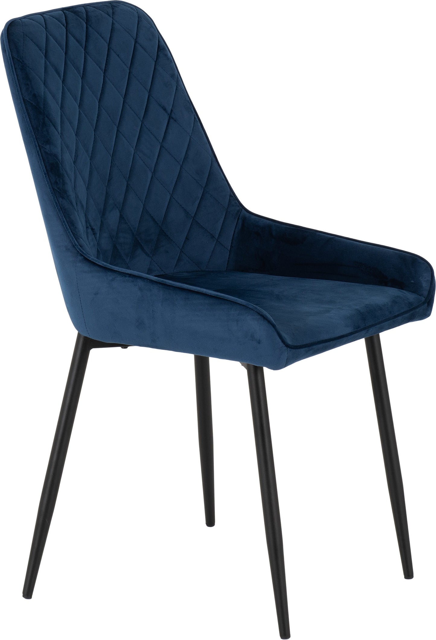 AVERY CHAIR (BOX OF 2) - SAPPHIRE BLUE VELVET