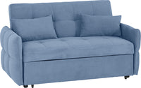 Chelsea Sofa Bed Blue Fabric