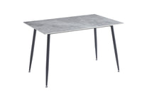 Ceramic Grey Dining Table 1.2m & 4 Chairs