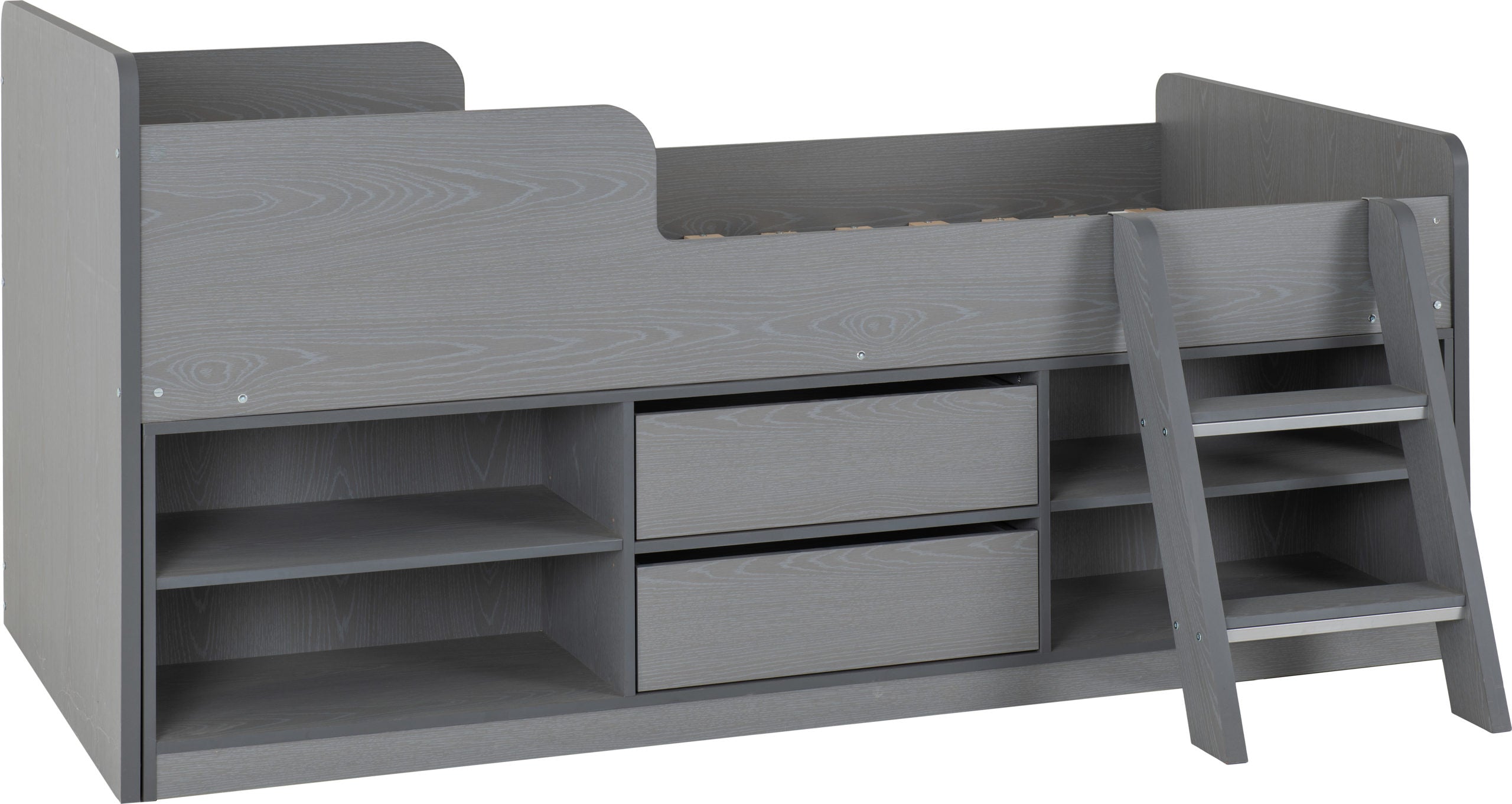 FELIX LOW SLEEPER BED - GREY