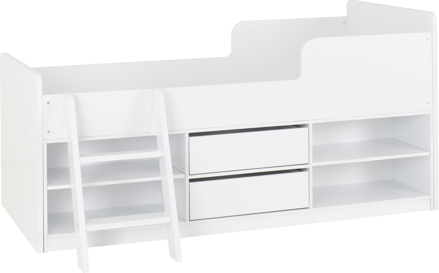 FELIX LOW SLEEPER BED - WHITE