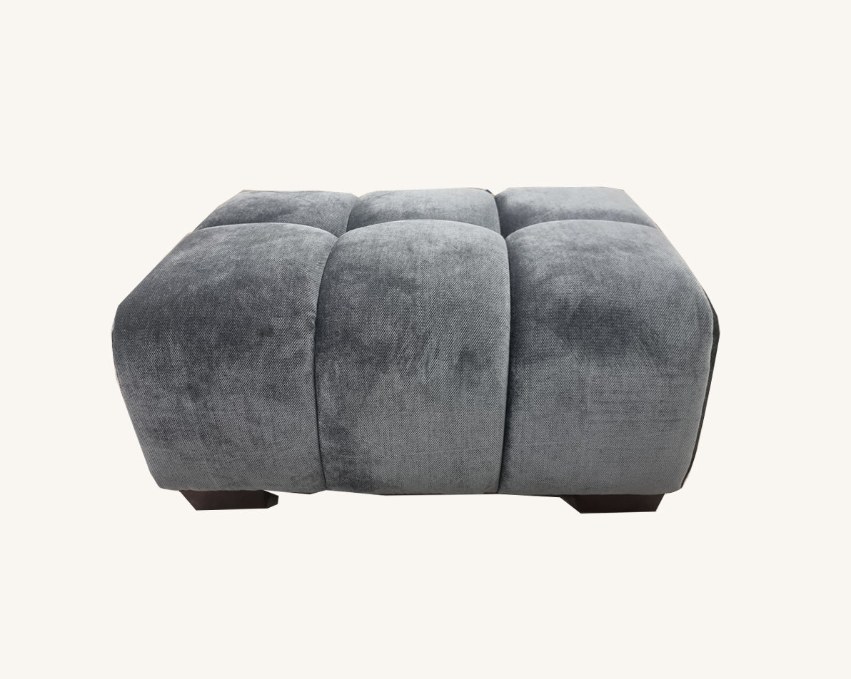 Harlem Sofa Range in Steel Velvet