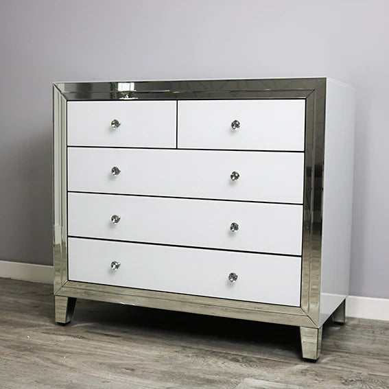 Bianco Large Multi Drawer Chest