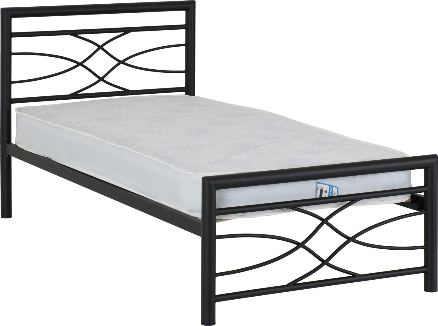 KELLY 3' BED - BLACK