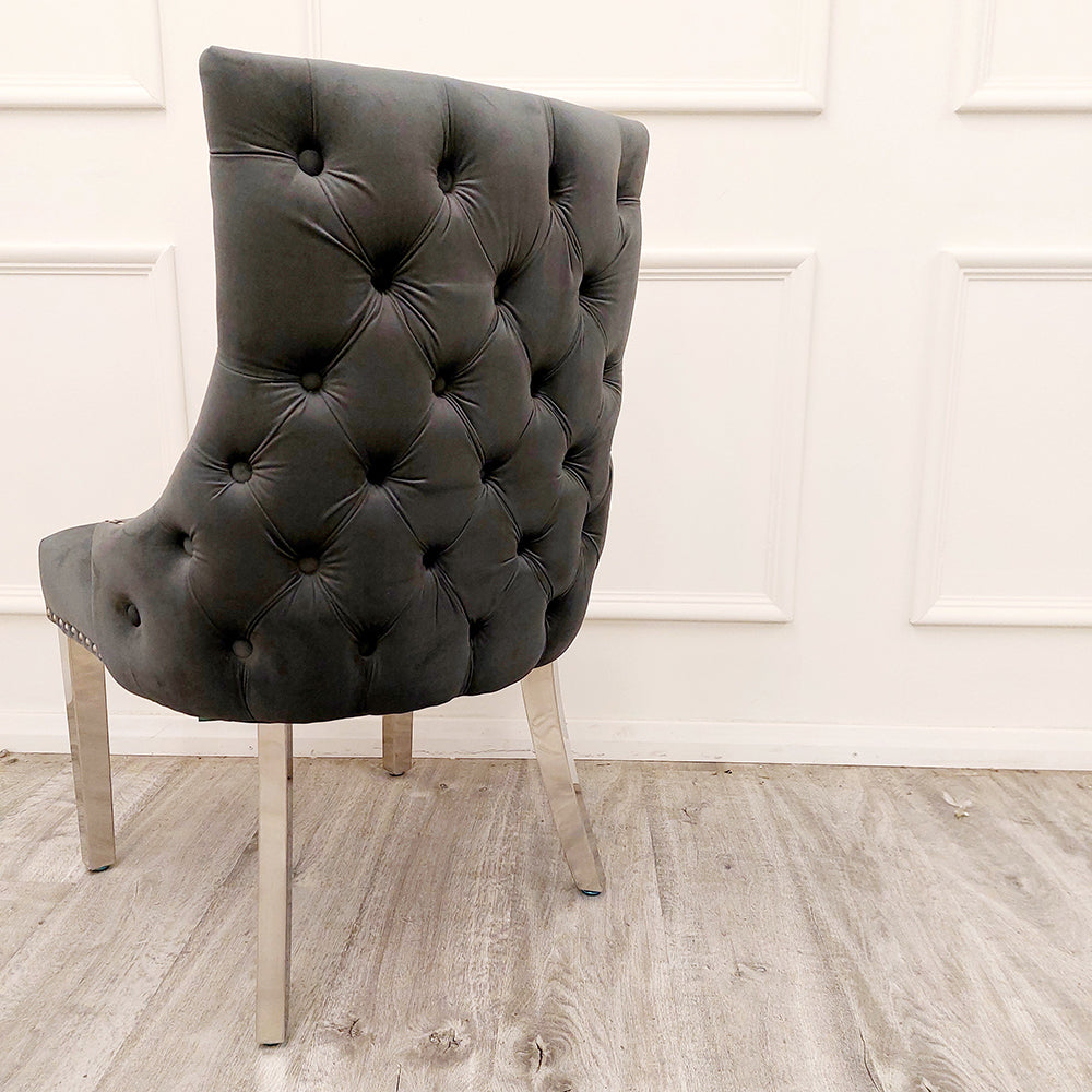 Kensington Dining Chair Dark Grey