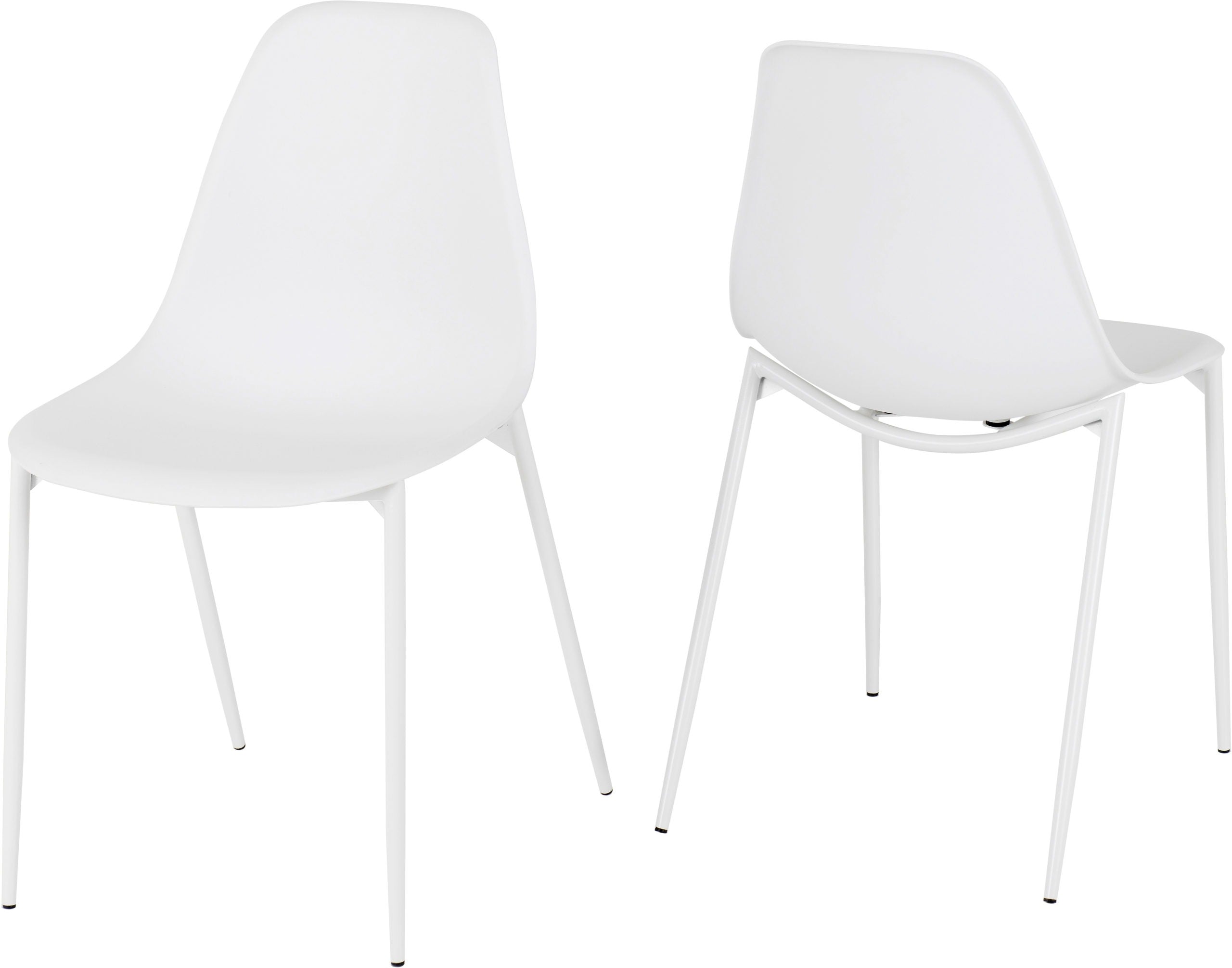 LINDON CHAIR (BOX OF 2) - WHITE