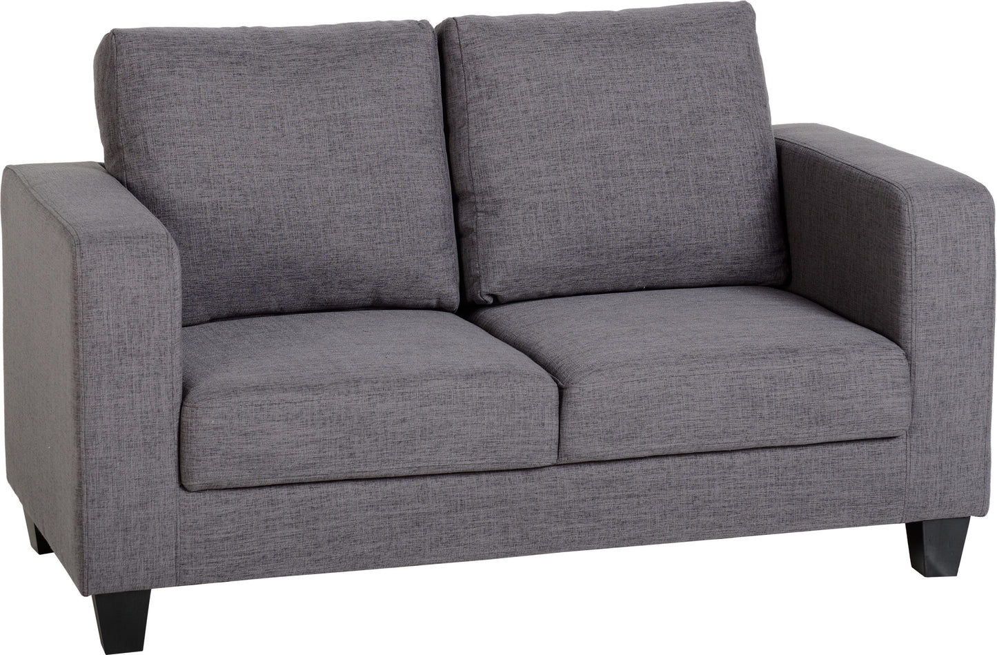 TEMPO TWO SEATER SOFA-IN-A-BOX - GREY FABRIC