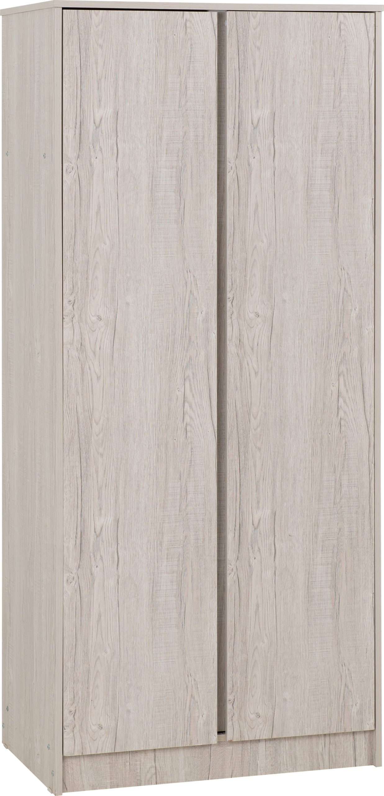 MALVERN 2 DOOR WARDROBE - URBAN SNOW