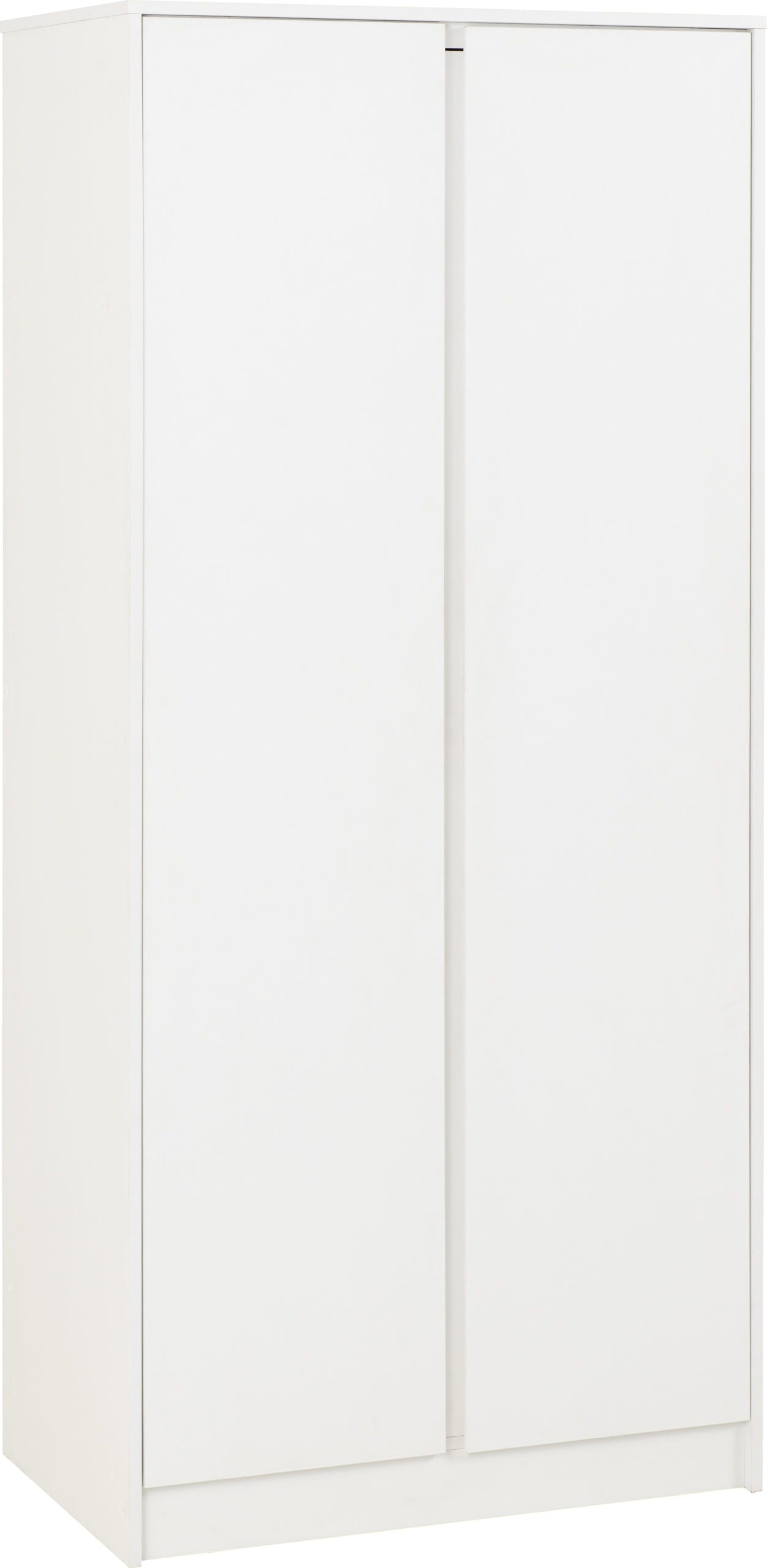 MALVERN 2 DOOR WARDROBE - WHITE