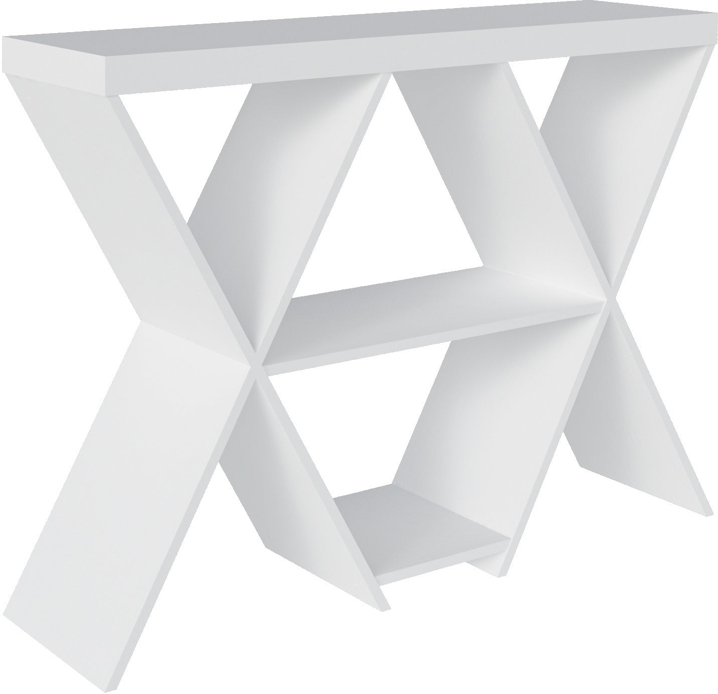 NAPLES CONSOLE TABLE - WHITE