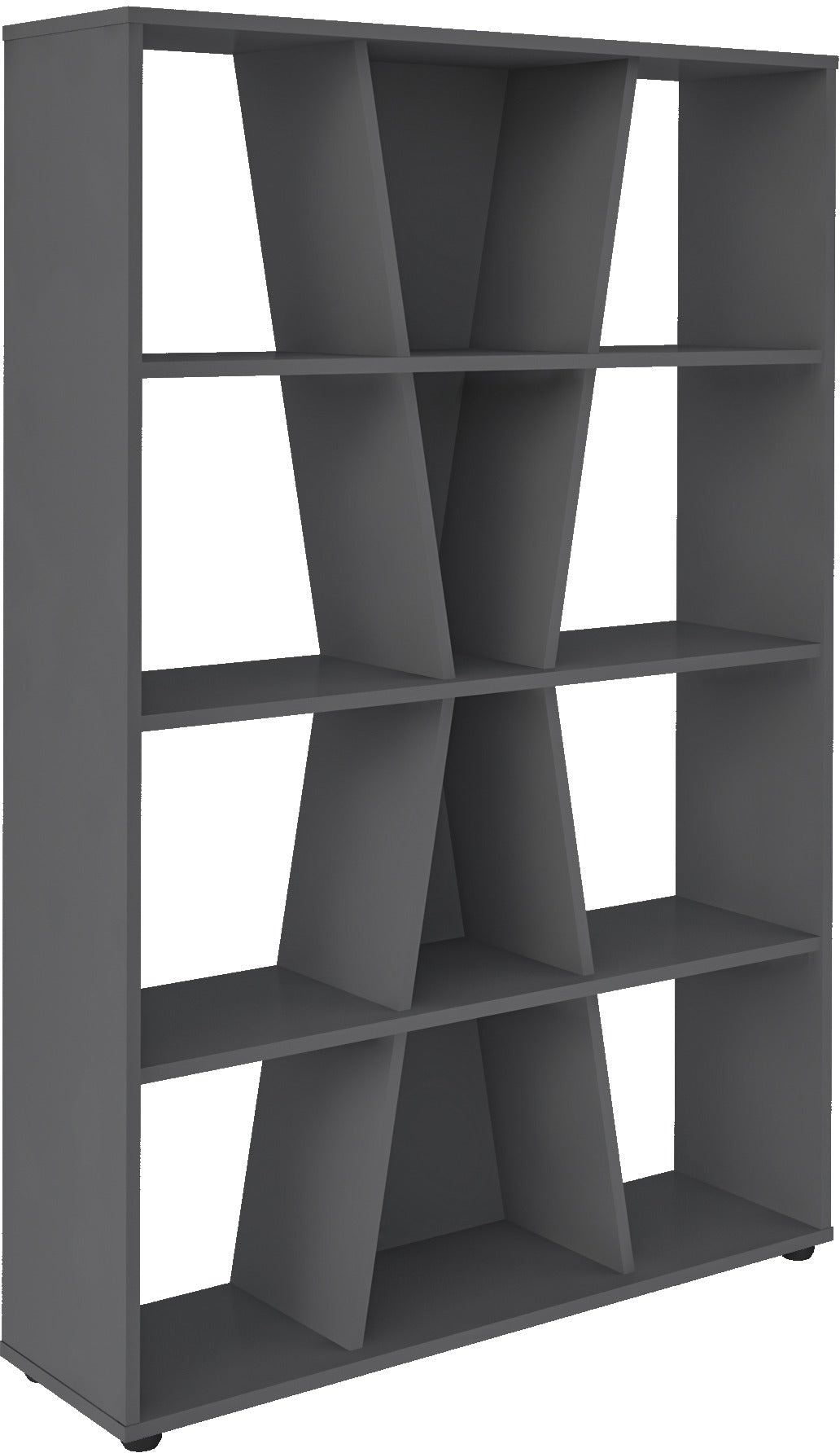 NAPLES MEDIUM BOOKCASE - GREY