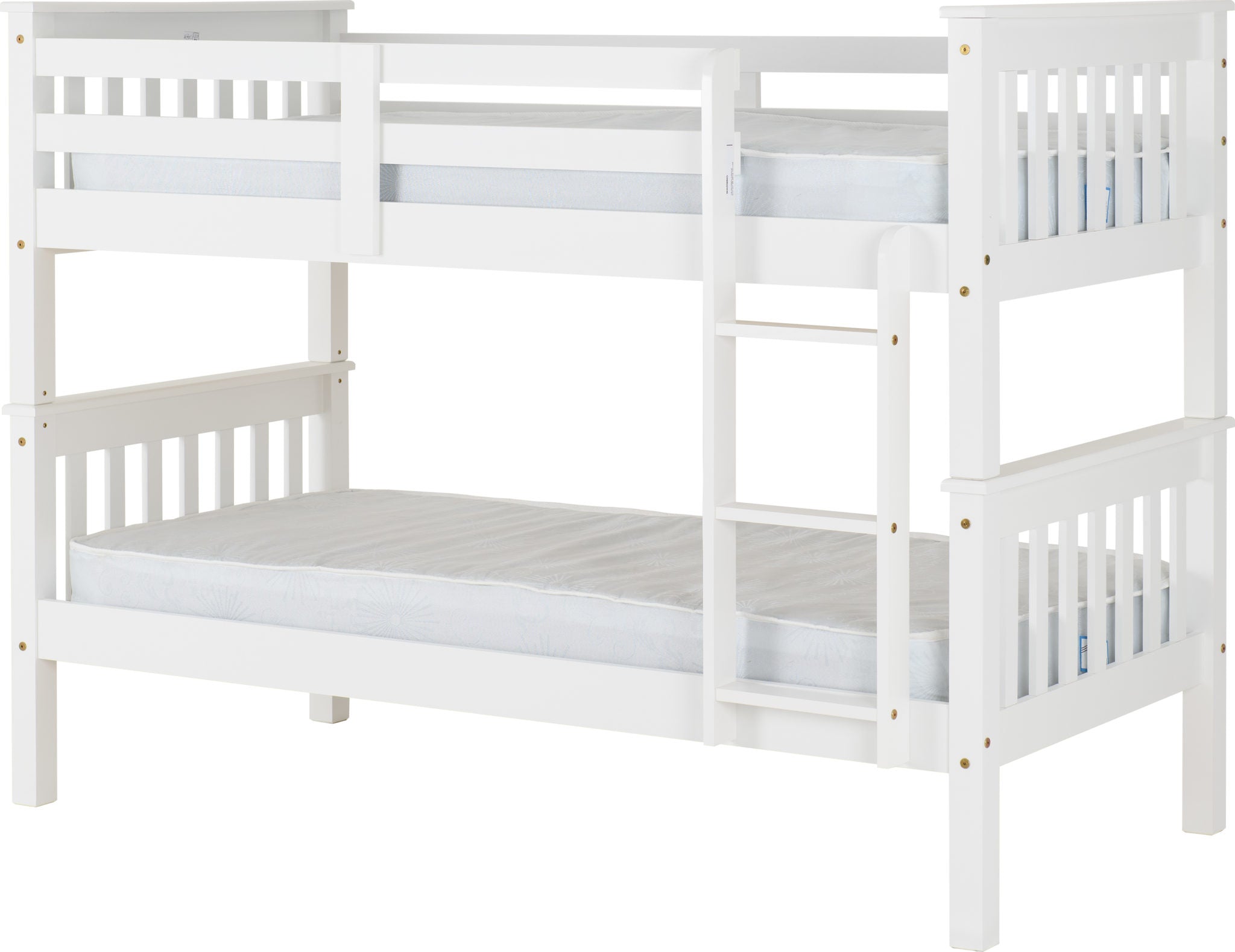 NEPTUNE 3' BUNK BED - WHITE