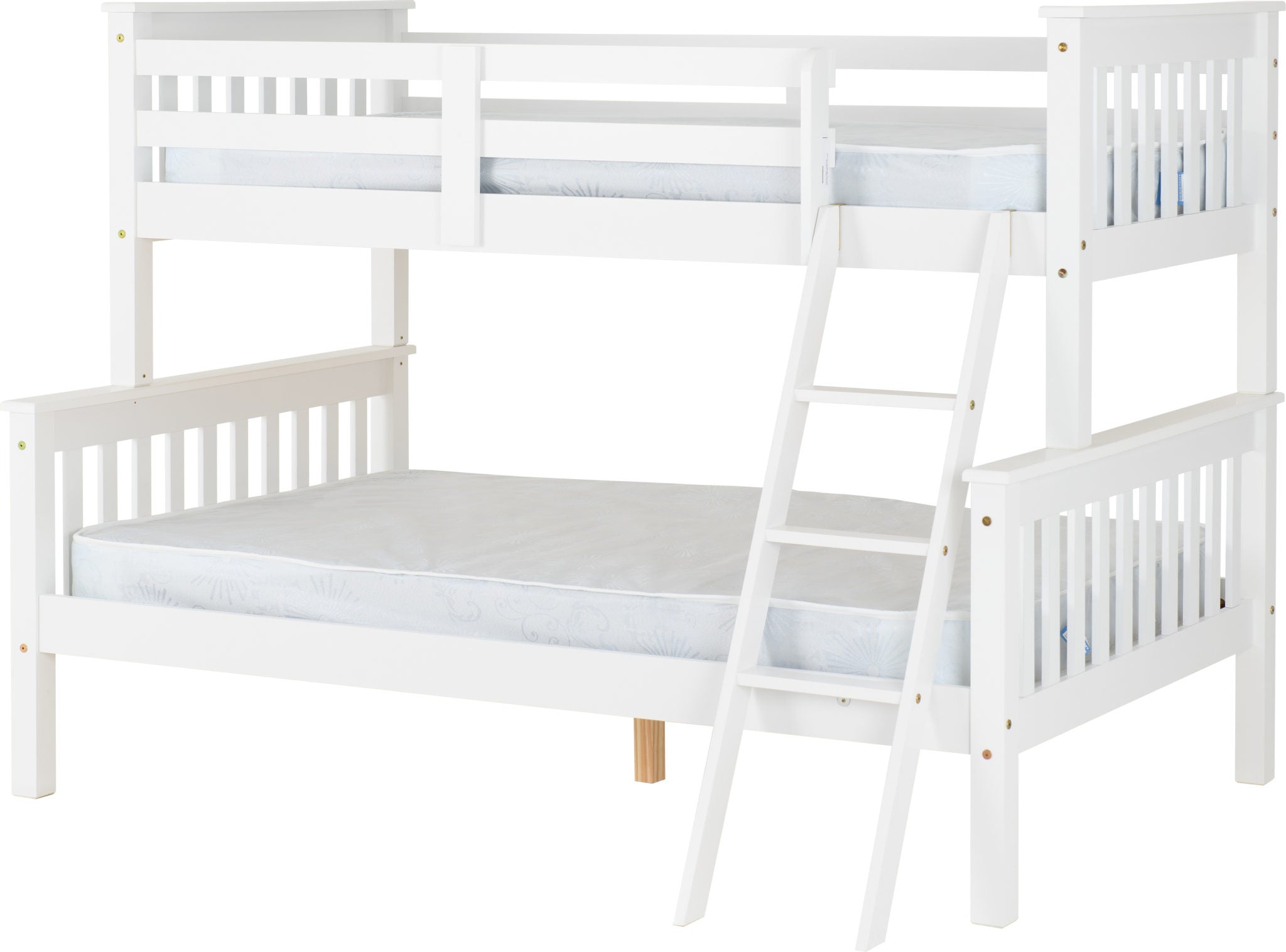 NEPTUNE TRIPLE SLEEPER BUNK BED - WHITE