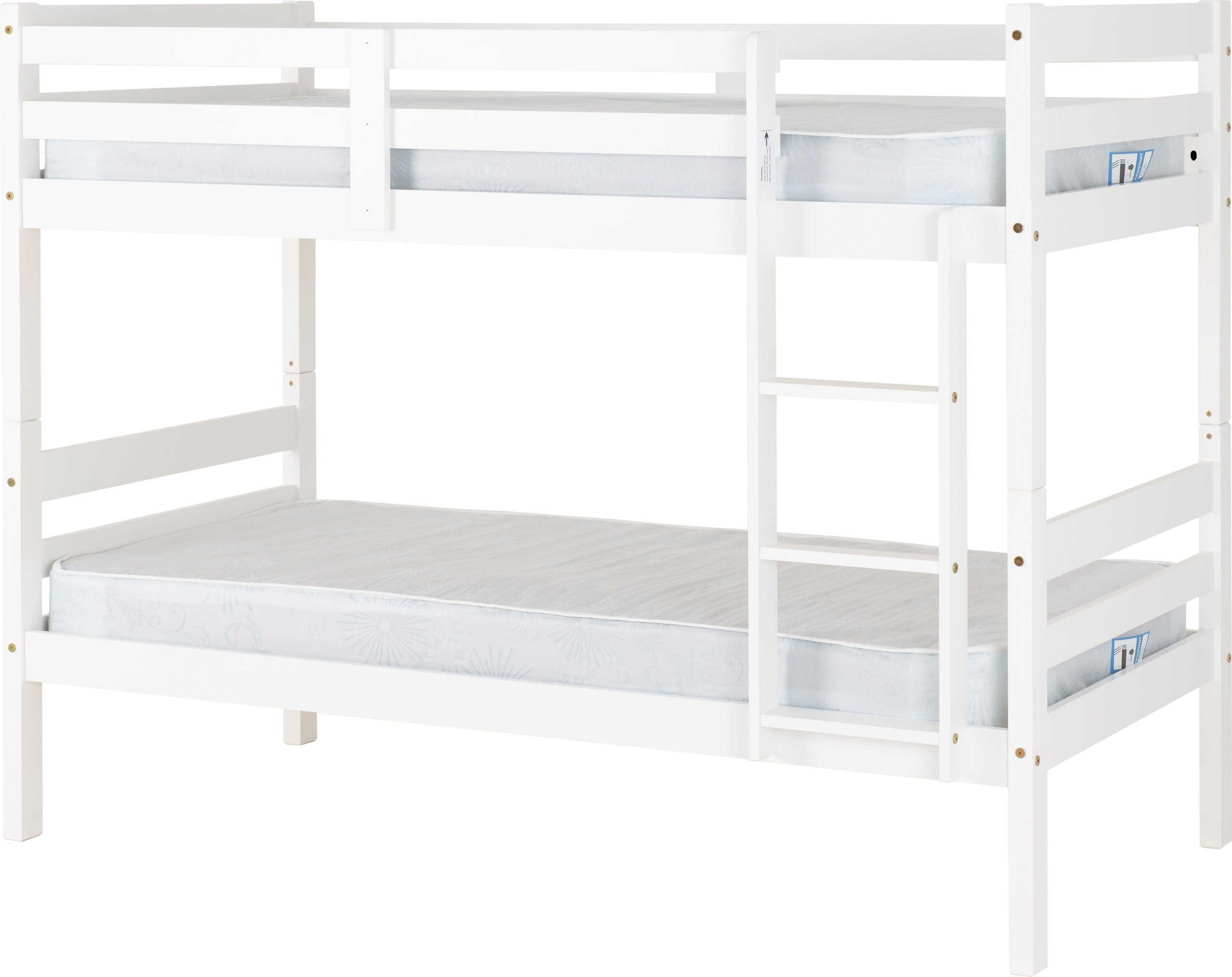 PANAMA 3' BUNK BED - WHITE