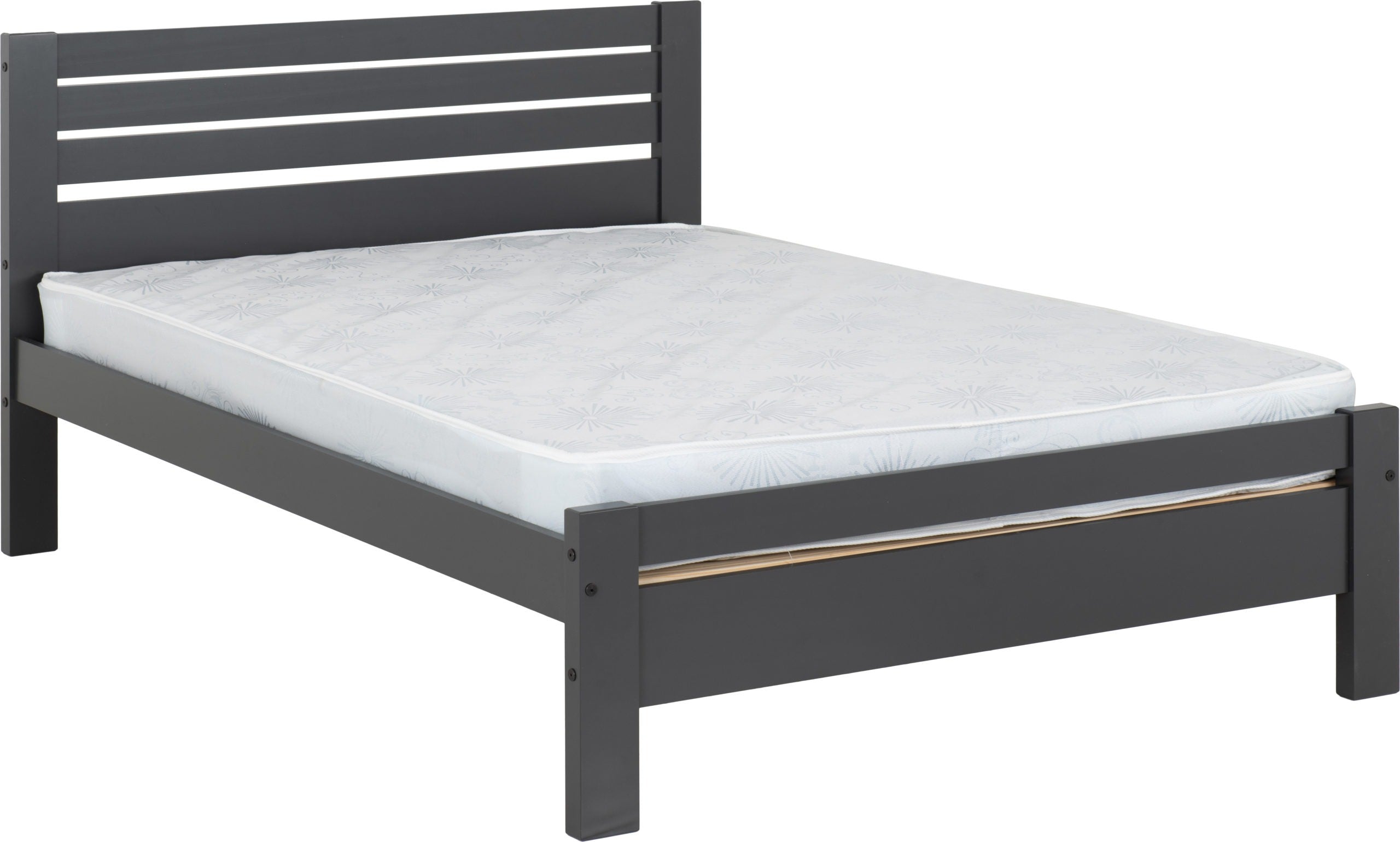 TOLEDO 5' BED - GREY