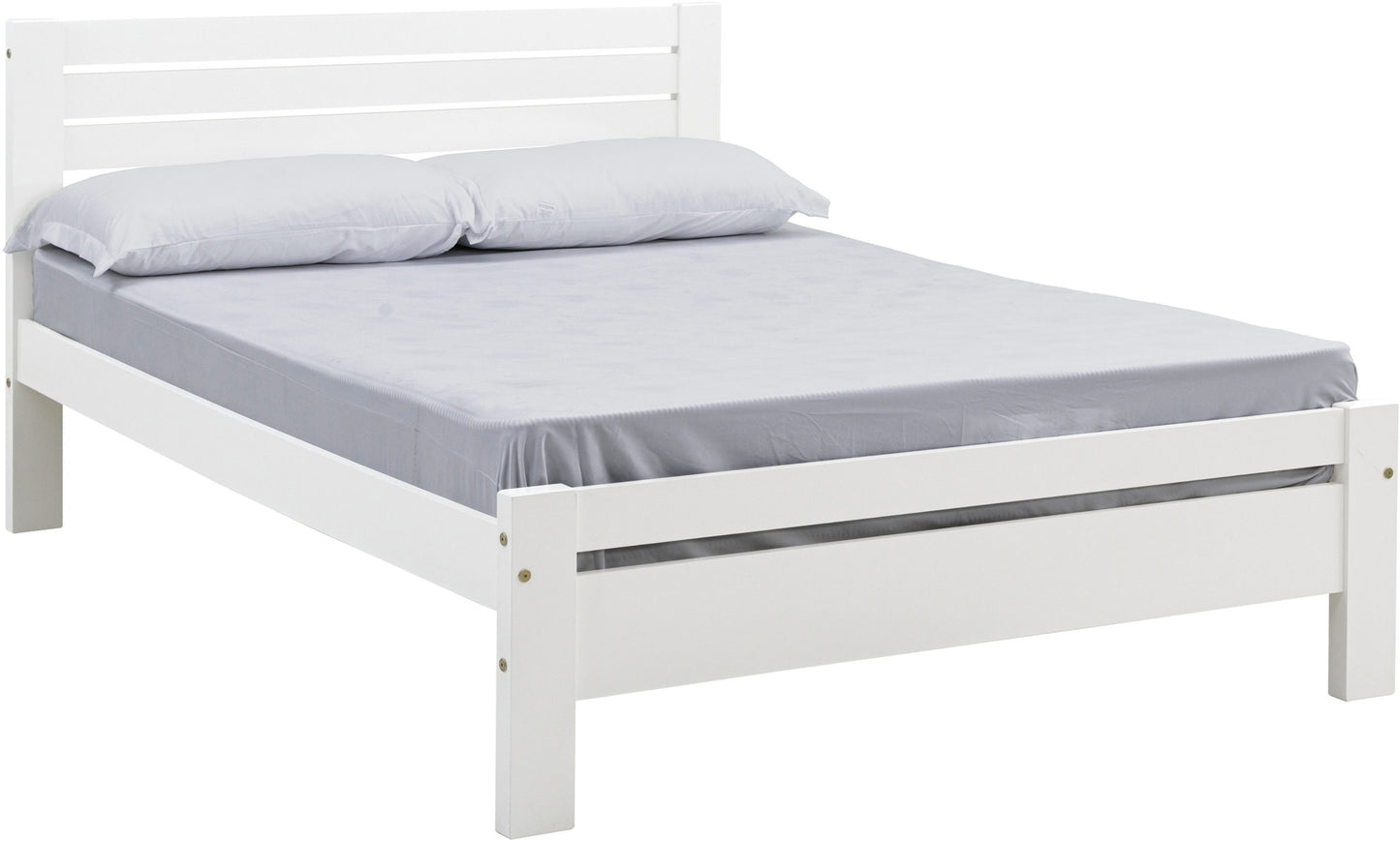 TOLEDO 5' BED - WHITE