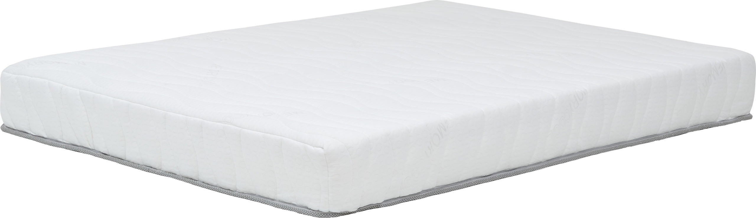 VENUS 4' (SMALL DOUBLE) MEMORY COOL ROLLED MATTRESS - WHITE FABRIC