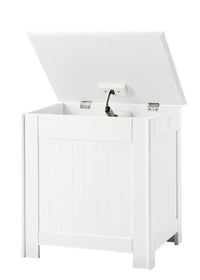 Alaska Laundry Cabinet White