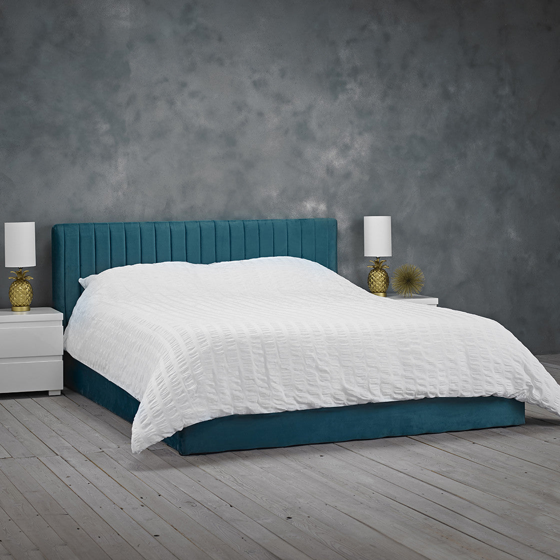 Berlin Teal Kingsize Bed