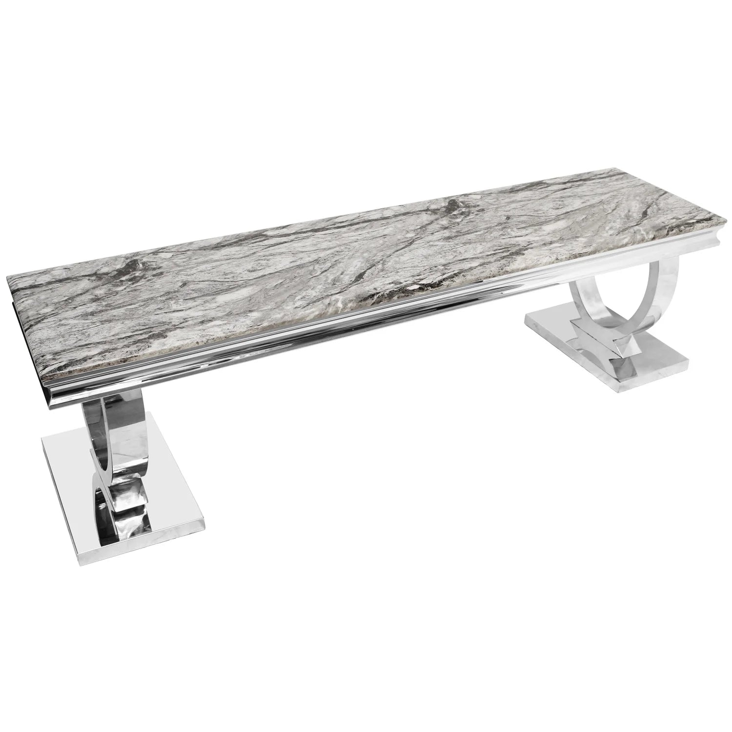 Avani Grey Marble TV Unit