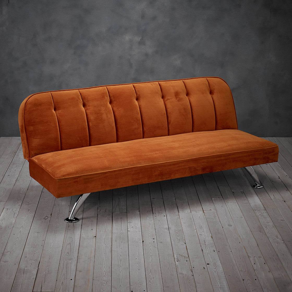 Brighton Sofa Bed Orange