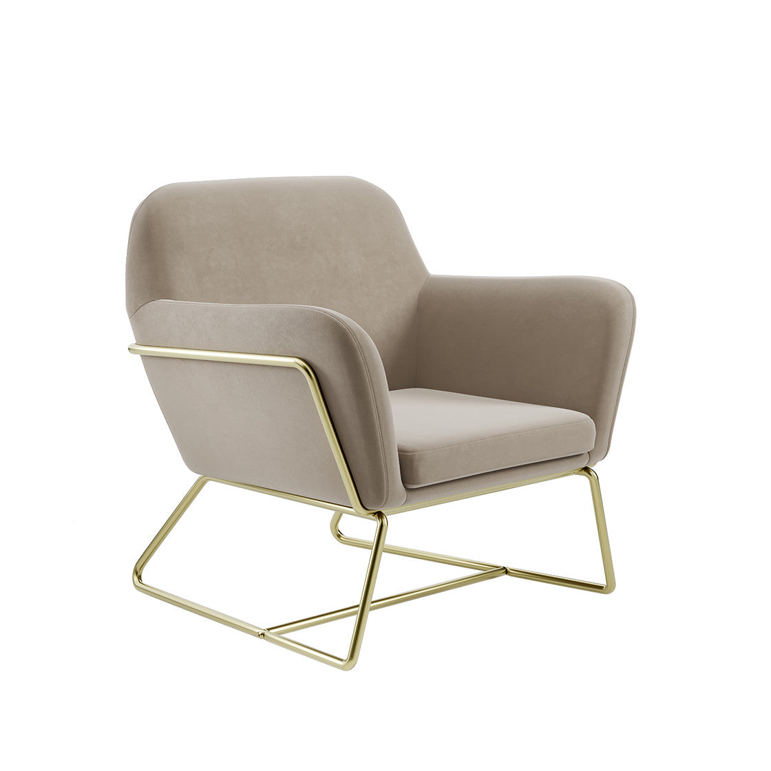 Charles Armchair Beige