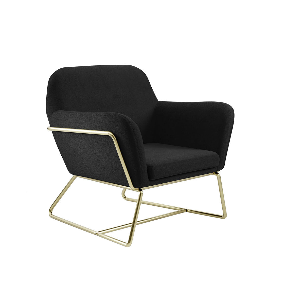 Charles Armchair Black