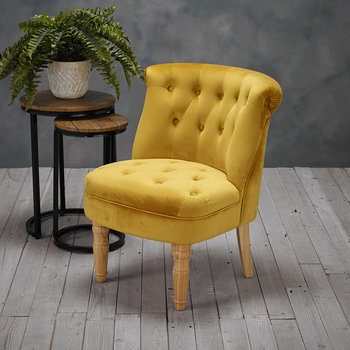 Charlotte Chair Mustard