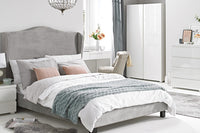 Chateaux Double Bed Silver