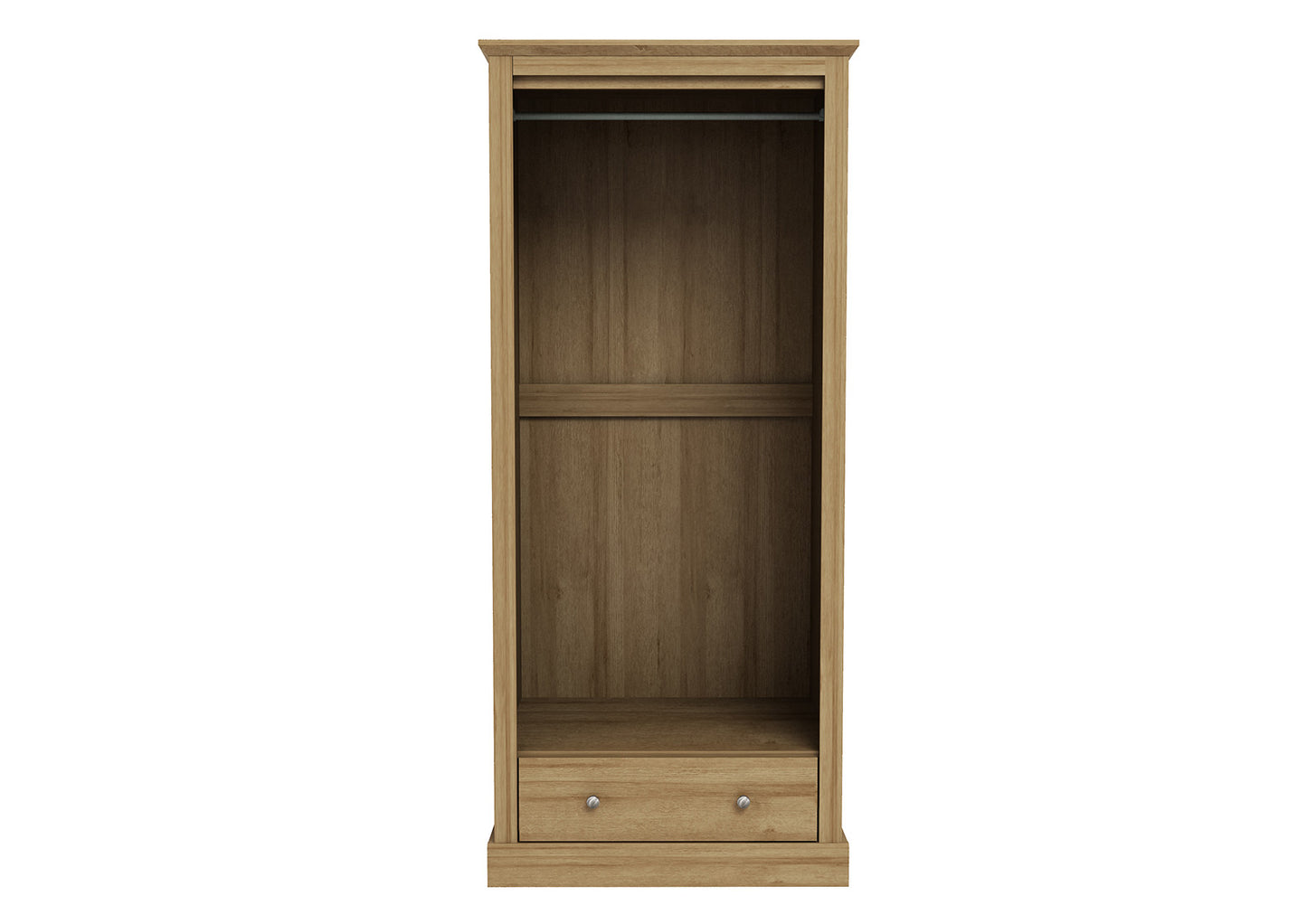 Devon 2 Door Wardrobe Oak