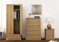 Devon 2 Door Wardrobe Oak