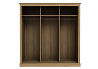 Devon 3 Door Sliding Wardrobe Oak