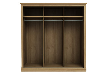 Devon 3 Door Sliding Wardrobe Oak