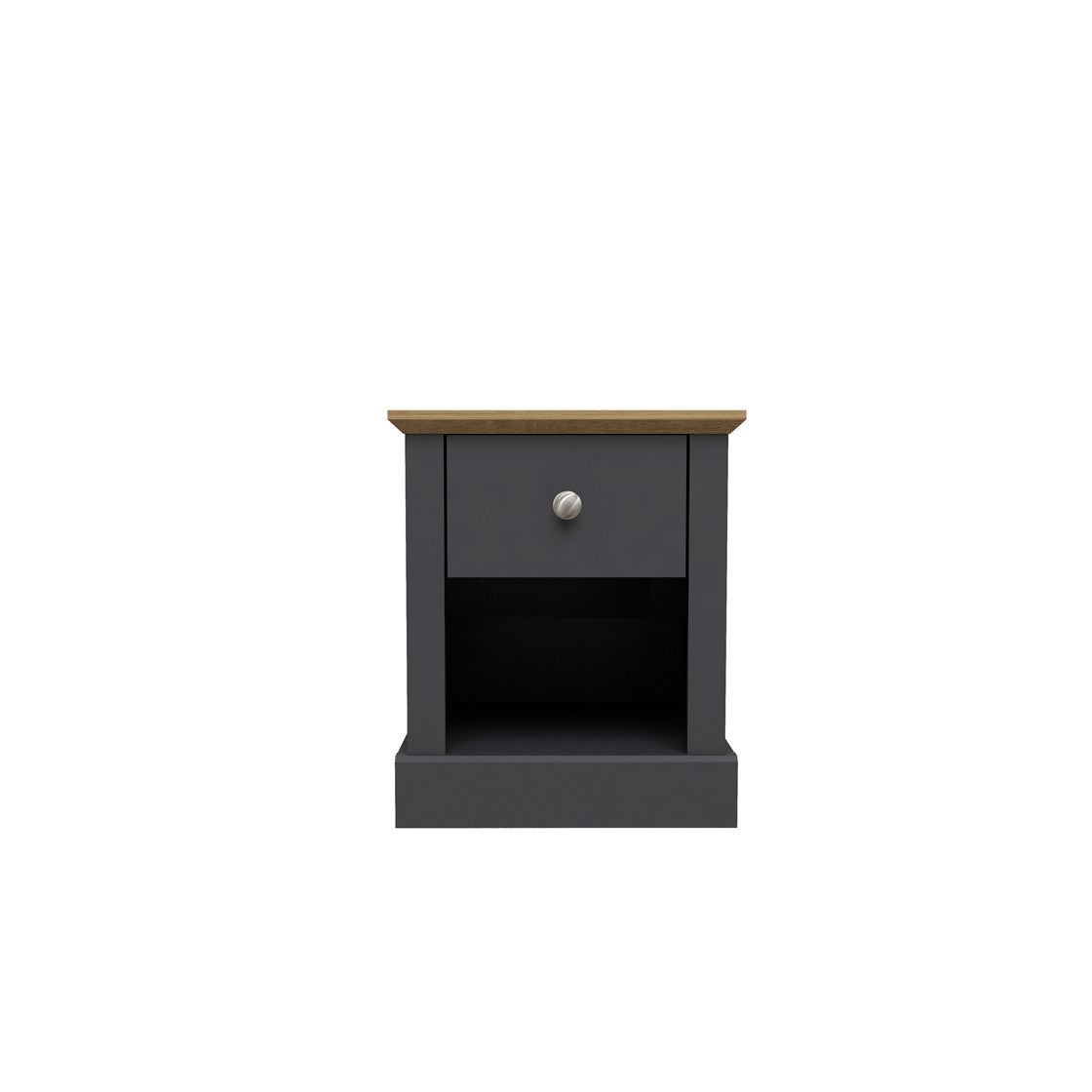 Devon Lamp Table Charcoal