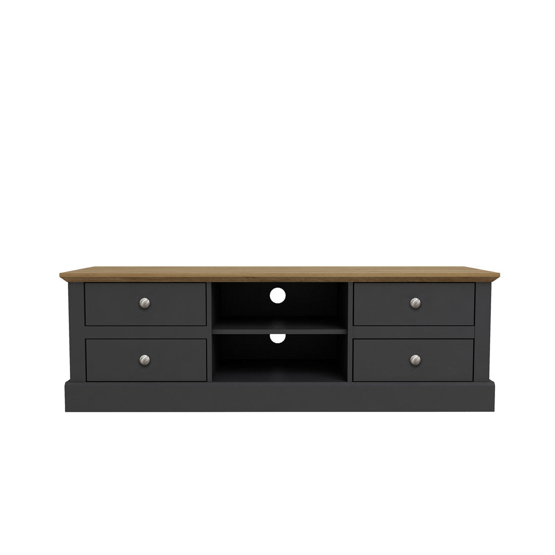 Devon TV Unit Charcoal