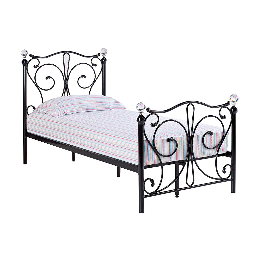 Florence Single Bed Black