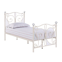 Florence Single Bed White