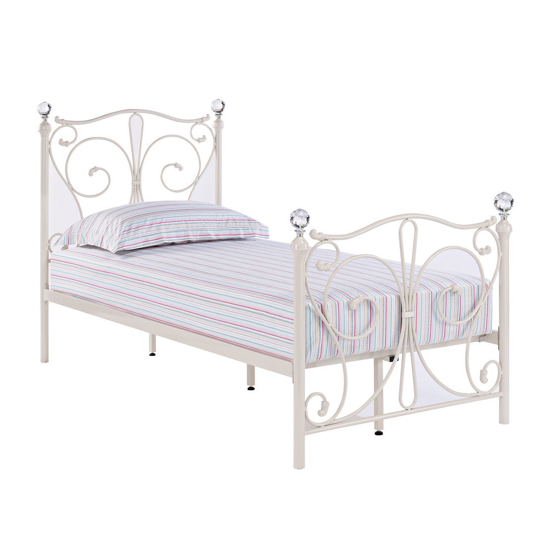 Florence Single Bed White