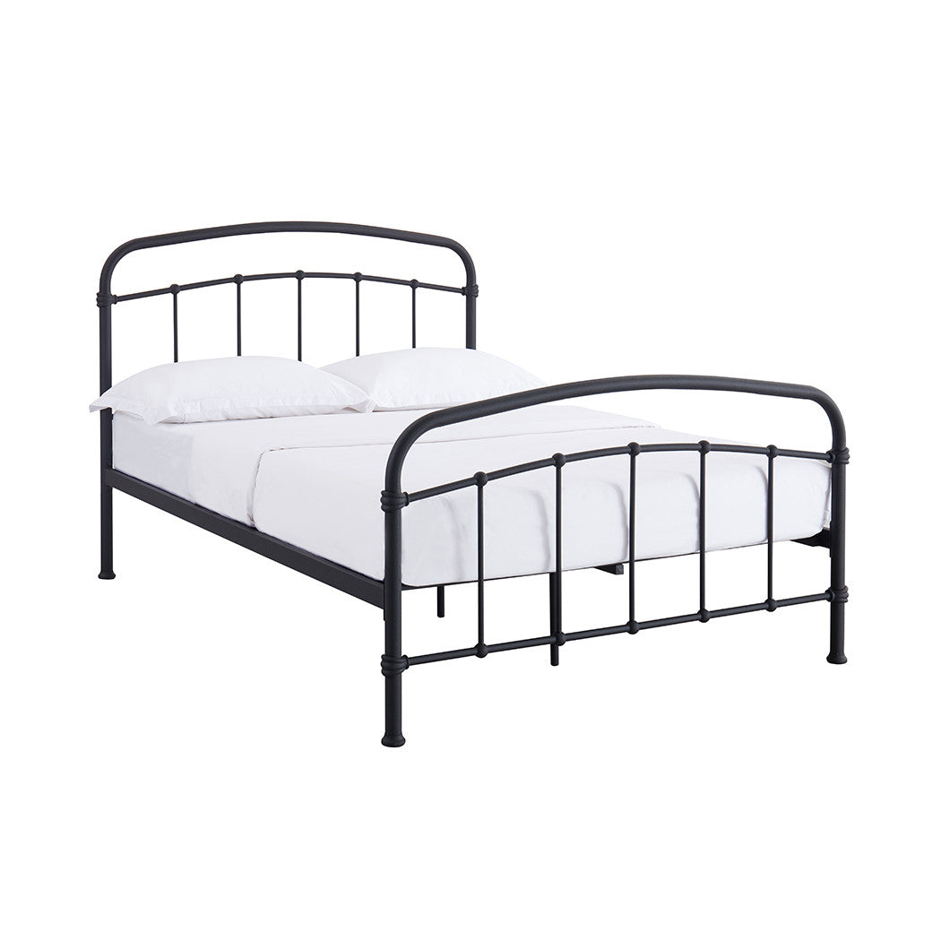 Halston Kingsize Black Bed