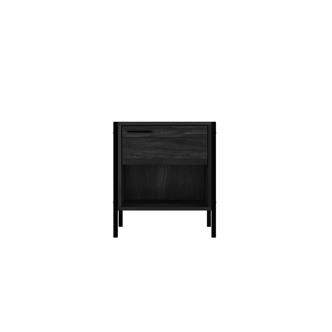 Hoxton Black Bedside Cabinet