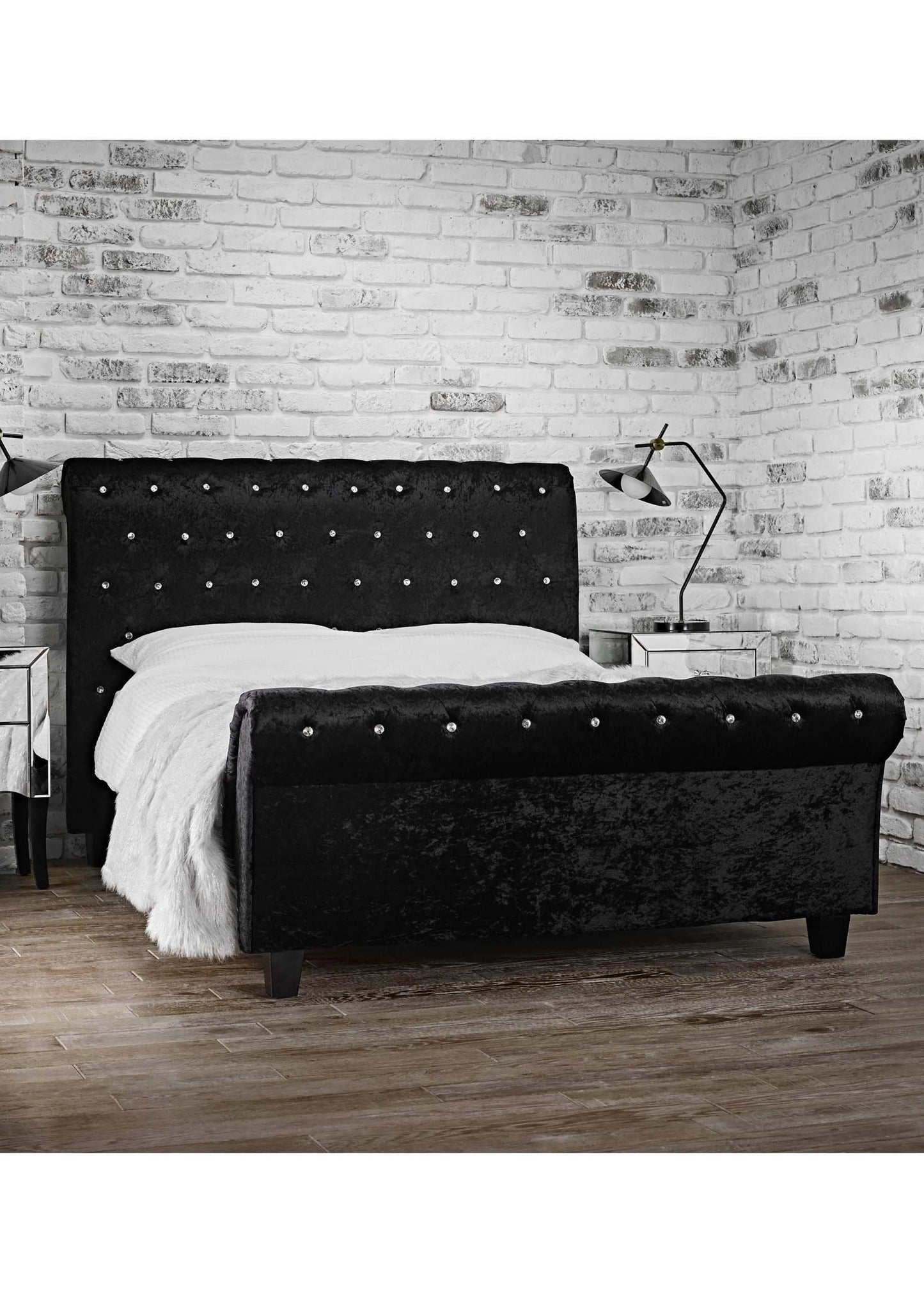 Isabella Kingsize Bed Black