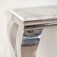 Marble Grey Console Table