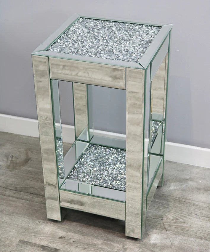 Diamond Crush Medium Side Table