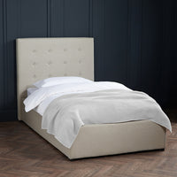 Lucca Single Bed Beige