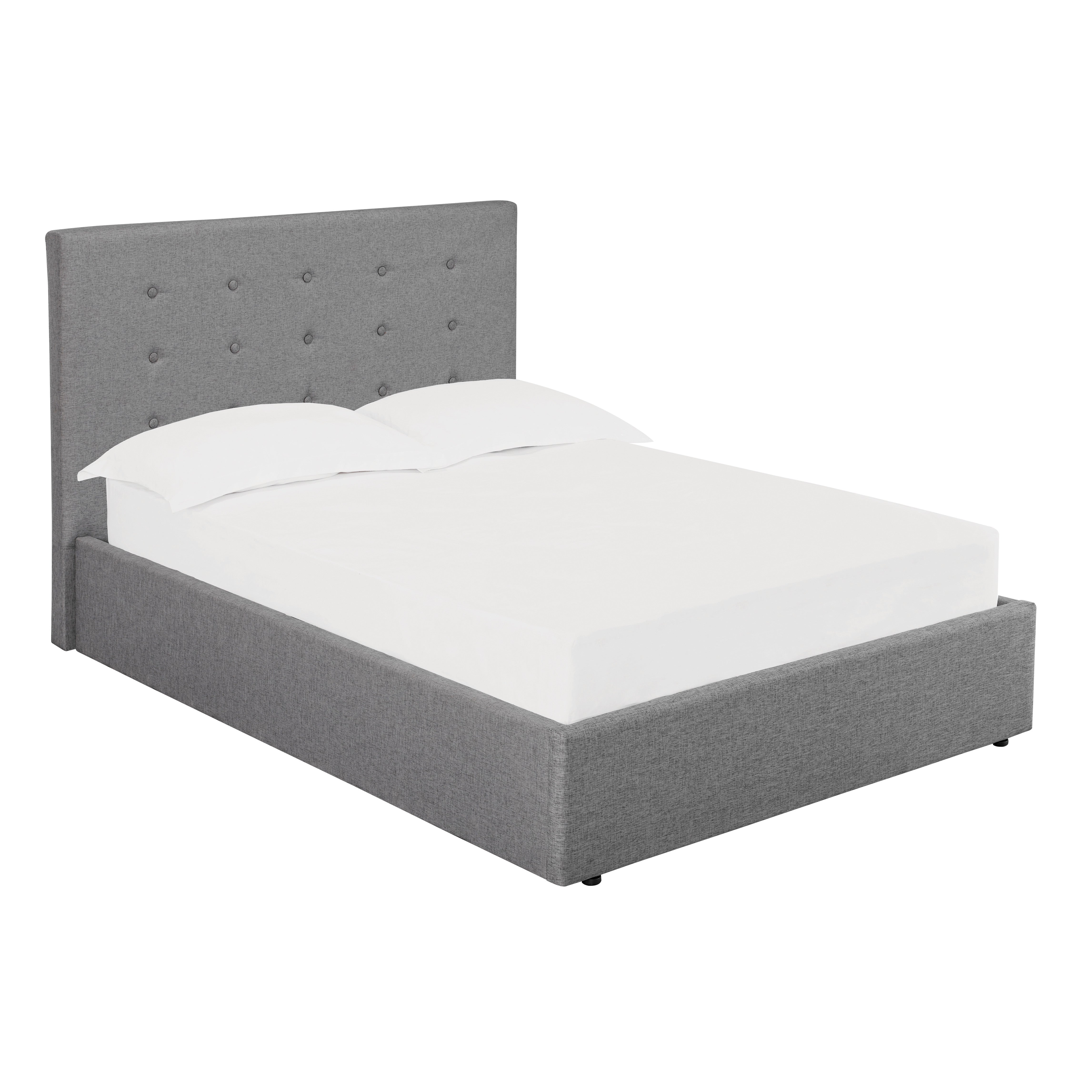 Lucca Kingsize Bed Grey