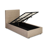 Lucca Plus 3.0 Single Bed Beige