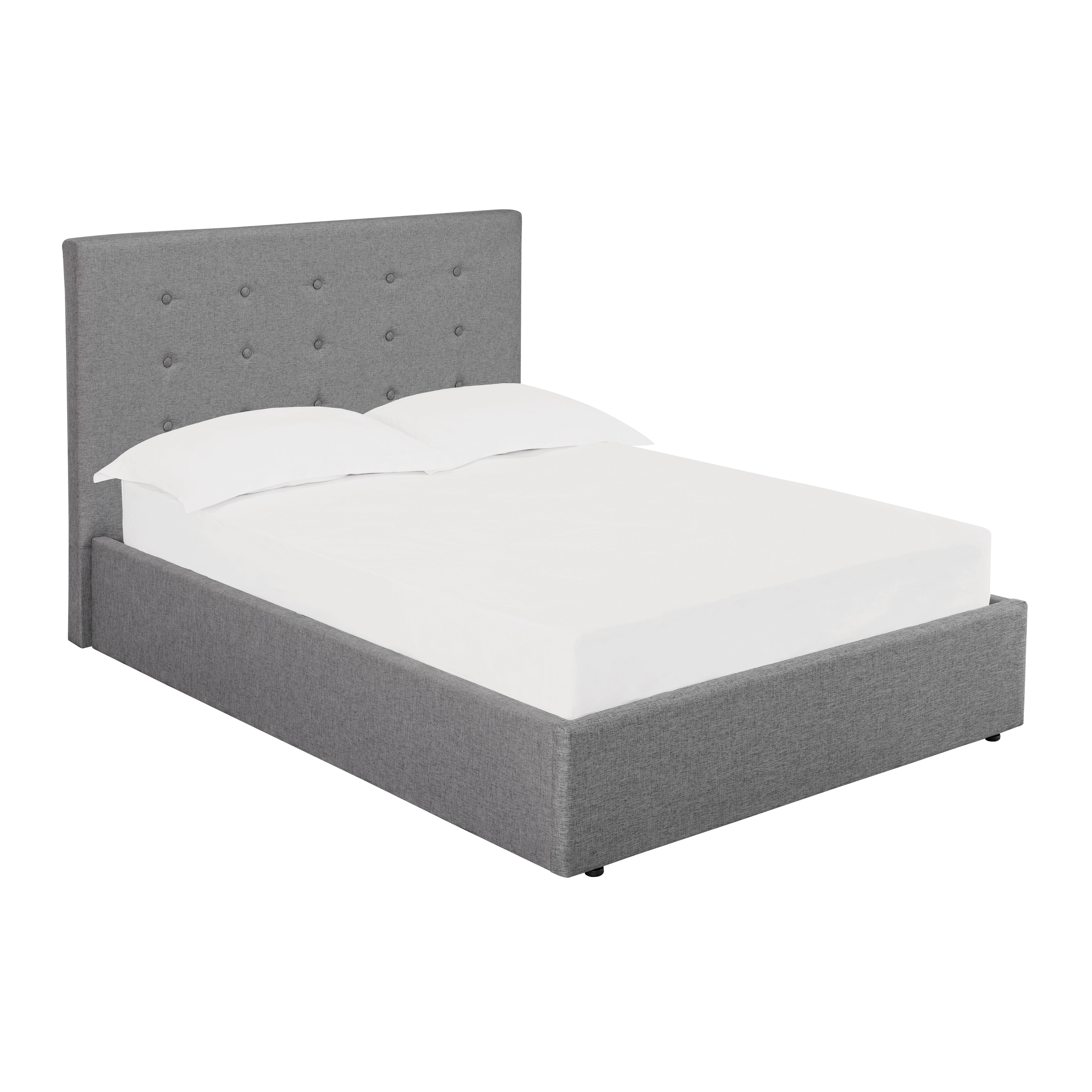 Lucca Plus Kingsize Bed Grey