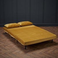 Madison Sofa Bed Mustard