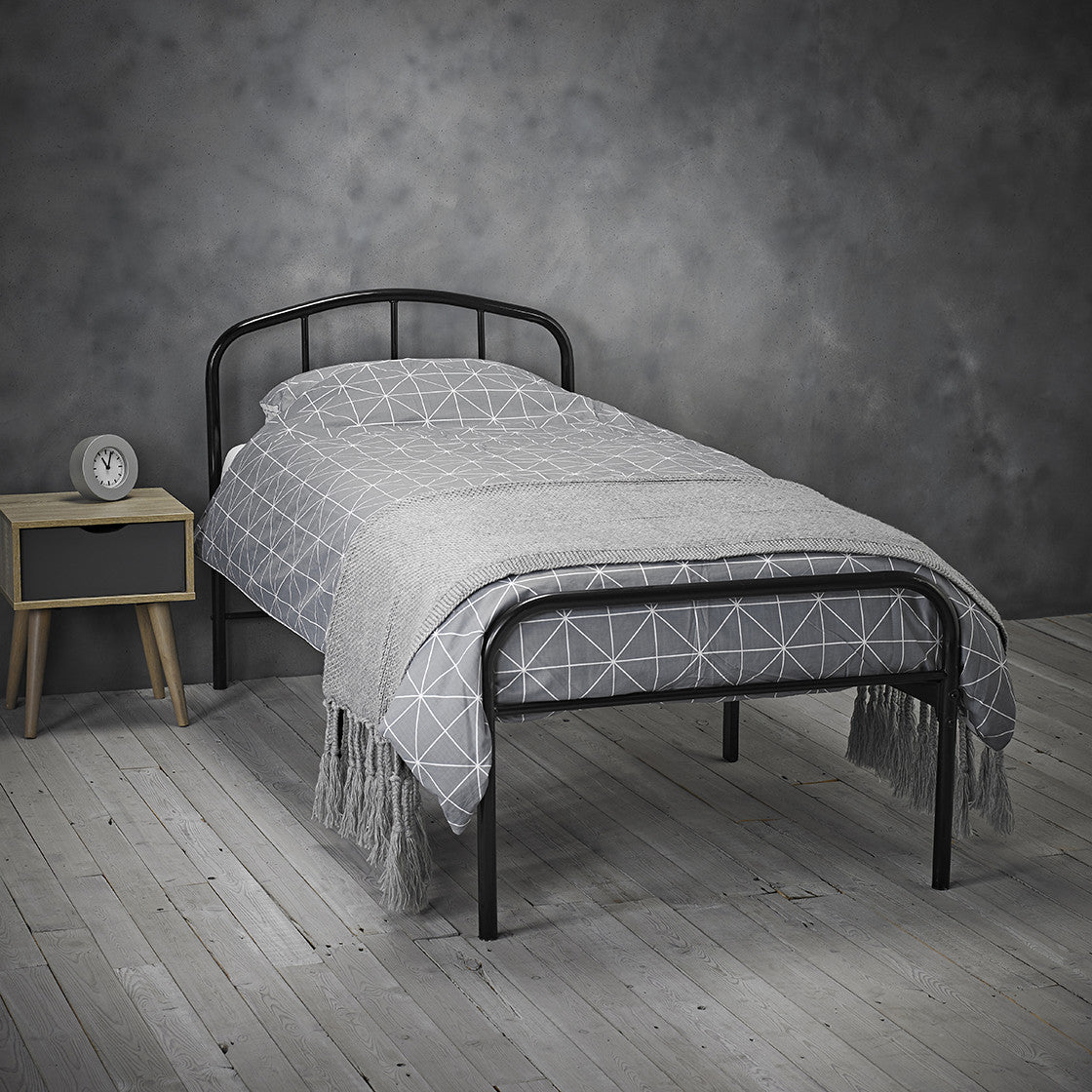 Milton Single Bed Black