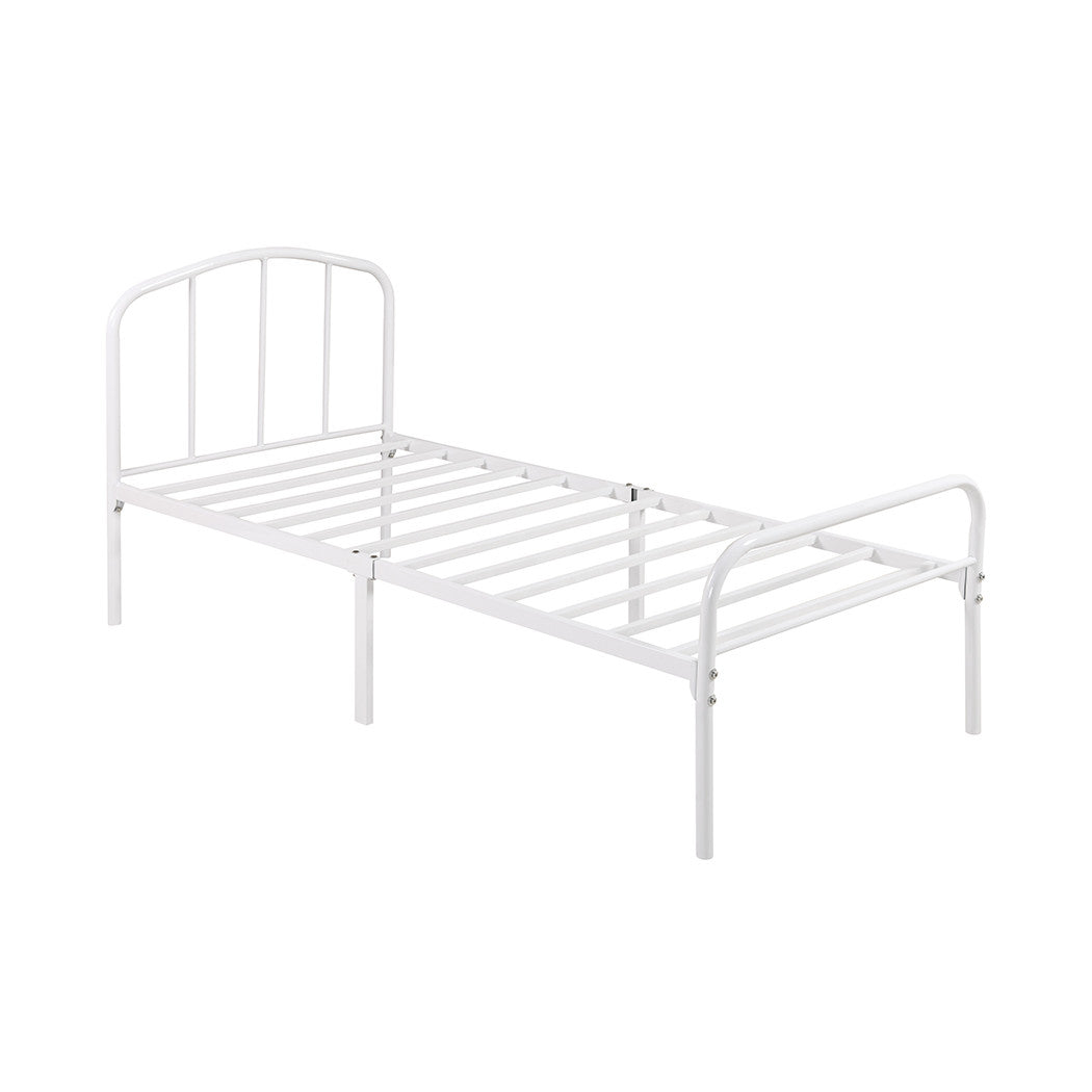 Milton Single Bed White